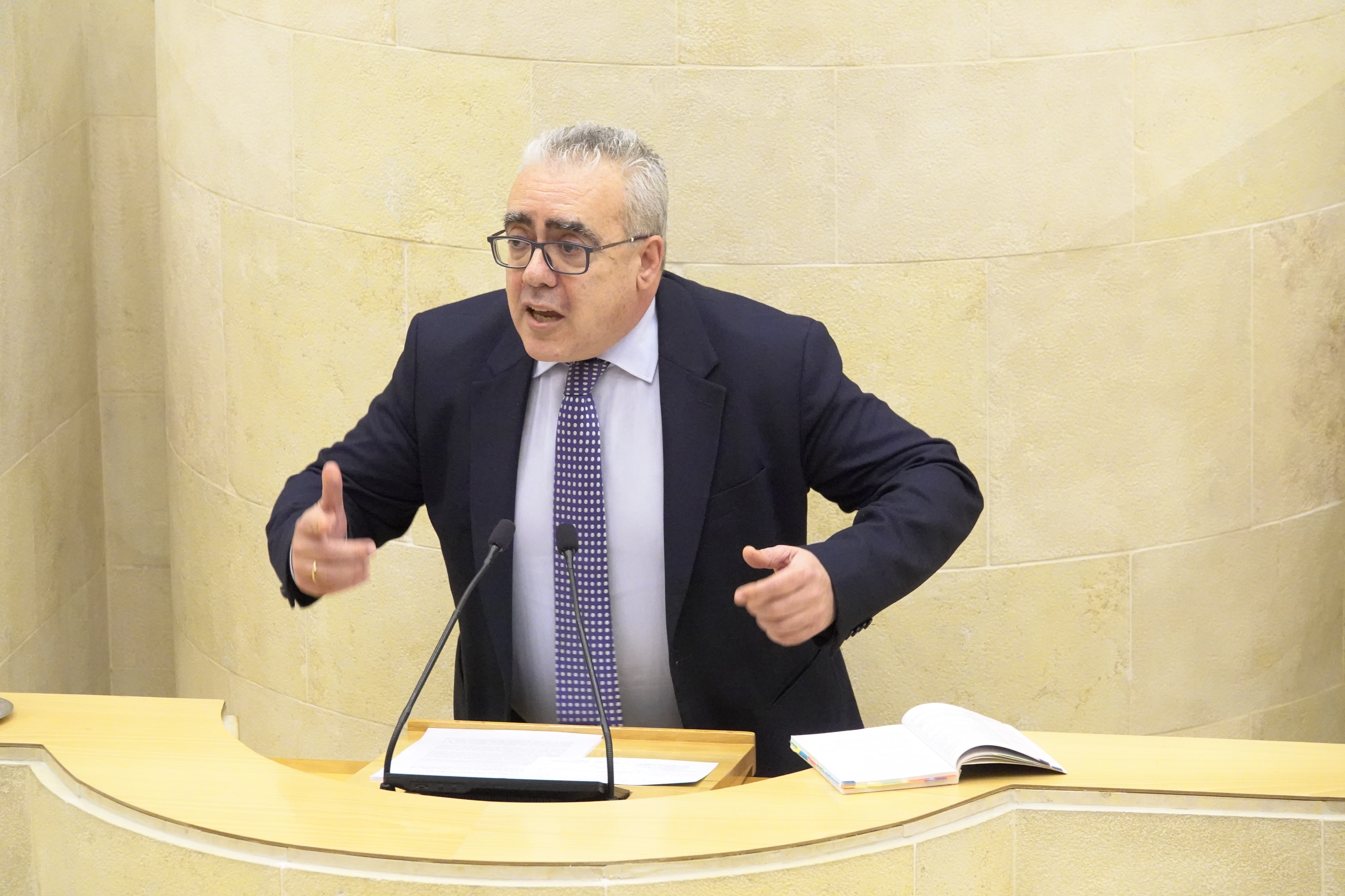 Pedro Hernando, portavoz parlamentario del PRC