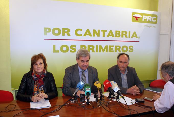 Concepci?n Solanas, Rafael de la Sierra y Juli?n Fuentecilla, de izquierda a derecha