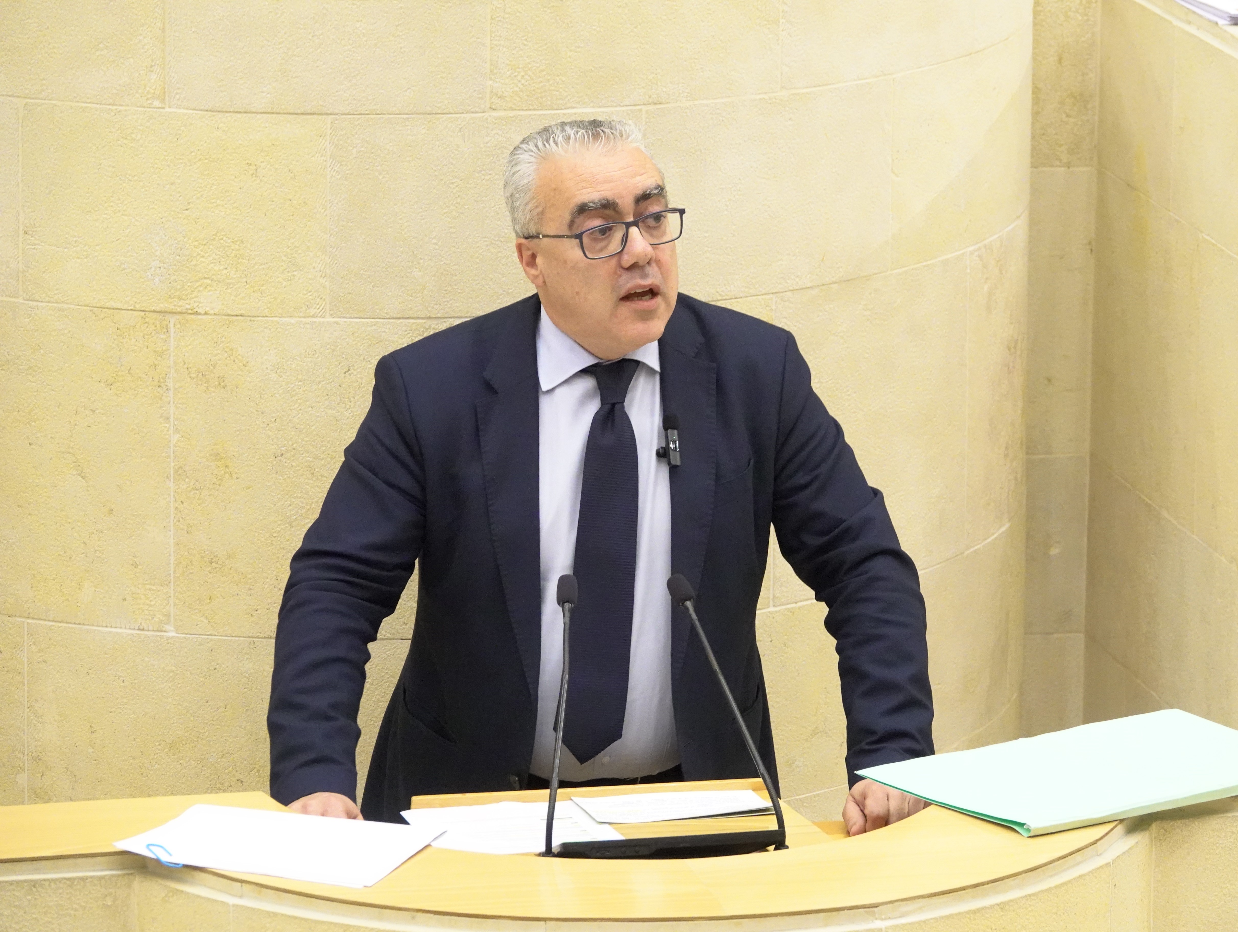 Pedro Hernando, portavoz parlamentario del PRC
