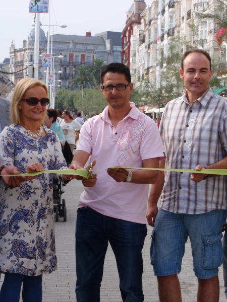 Ana Espa?a, Directora General de Comercio y Consumo, Jos? Ucelay, Concejal de Turismo, Comercio y Mercado y Jos? Antonio Pedrosillo, Presidente de ASOCAS