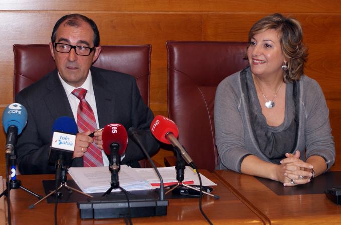 Rafael P?rez Tezanos y Rosa Vald?s, representantes del PRC en la Comisi?n de Investigaci?n sobre GFB