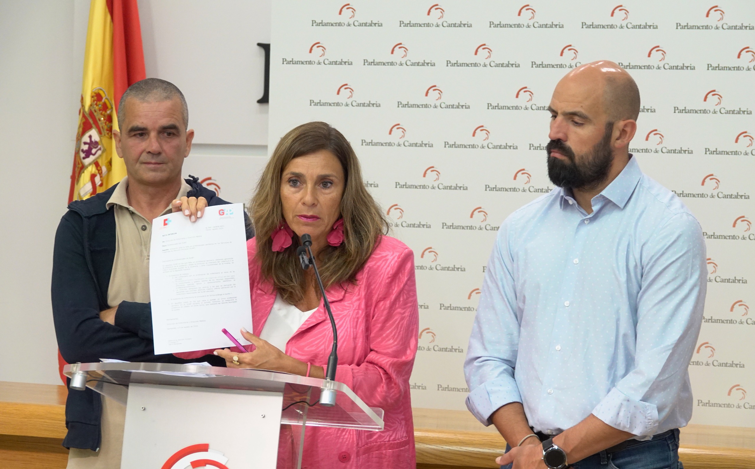 Paula Fernández acusa a Buruaga de 
