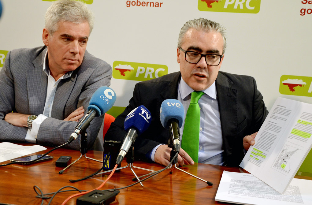 De izquierda a derecha, José María Fuentes Pila y Pedro Hernando.
