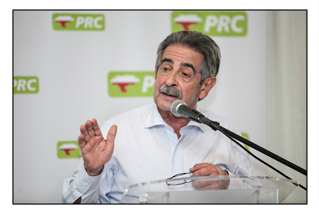 Revilla durante su intervención en la comida de Navidad