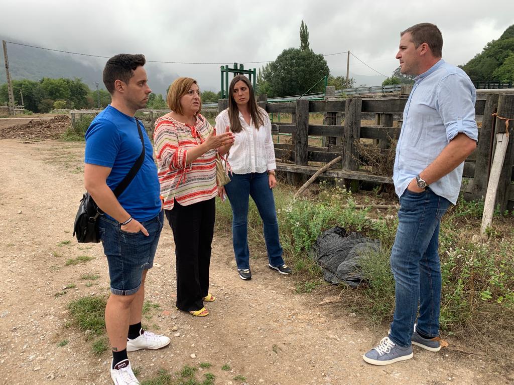 El PRC de Ruente plantea al Gobierno regional la mejora de varias ‘mangas’ para facilitar el trabajo de los ganaderos del municipio