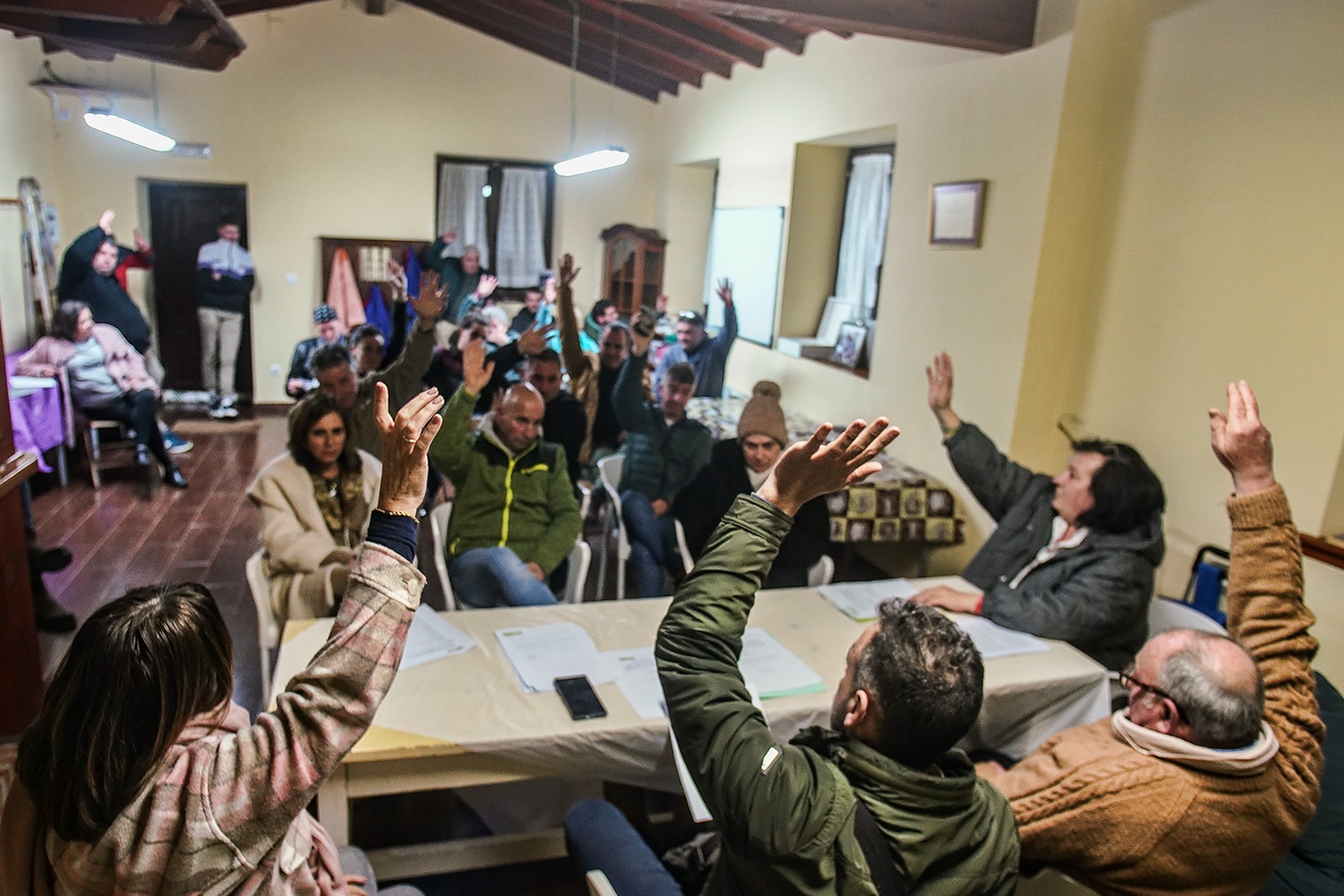 Los militantes del PRC de Ruiloba reeligen secretaria general a Sara Portilla y respaldan su gestión en el Ayuntamiento
