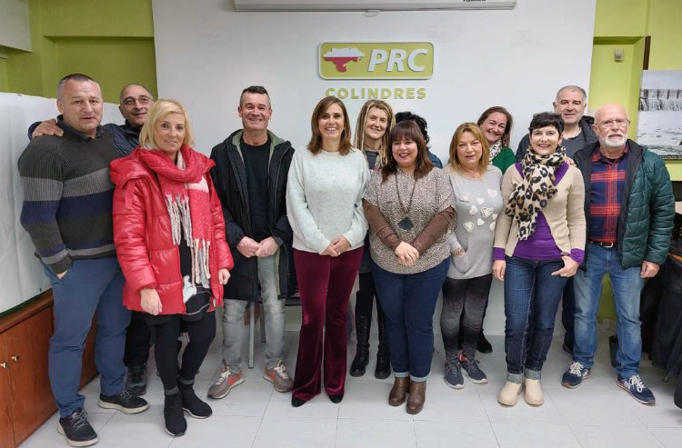 El PRC de Colindres elige a Aurora Cuero candidata a la Alcaldía y a José Sarabia secretario general