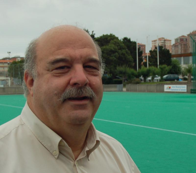 Herrera en las instalaciones del IMD
