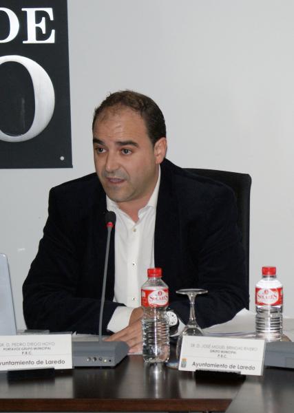 Pedro Diego Hoyo, portavoz PRC en el Ayuntamiento de Laredo