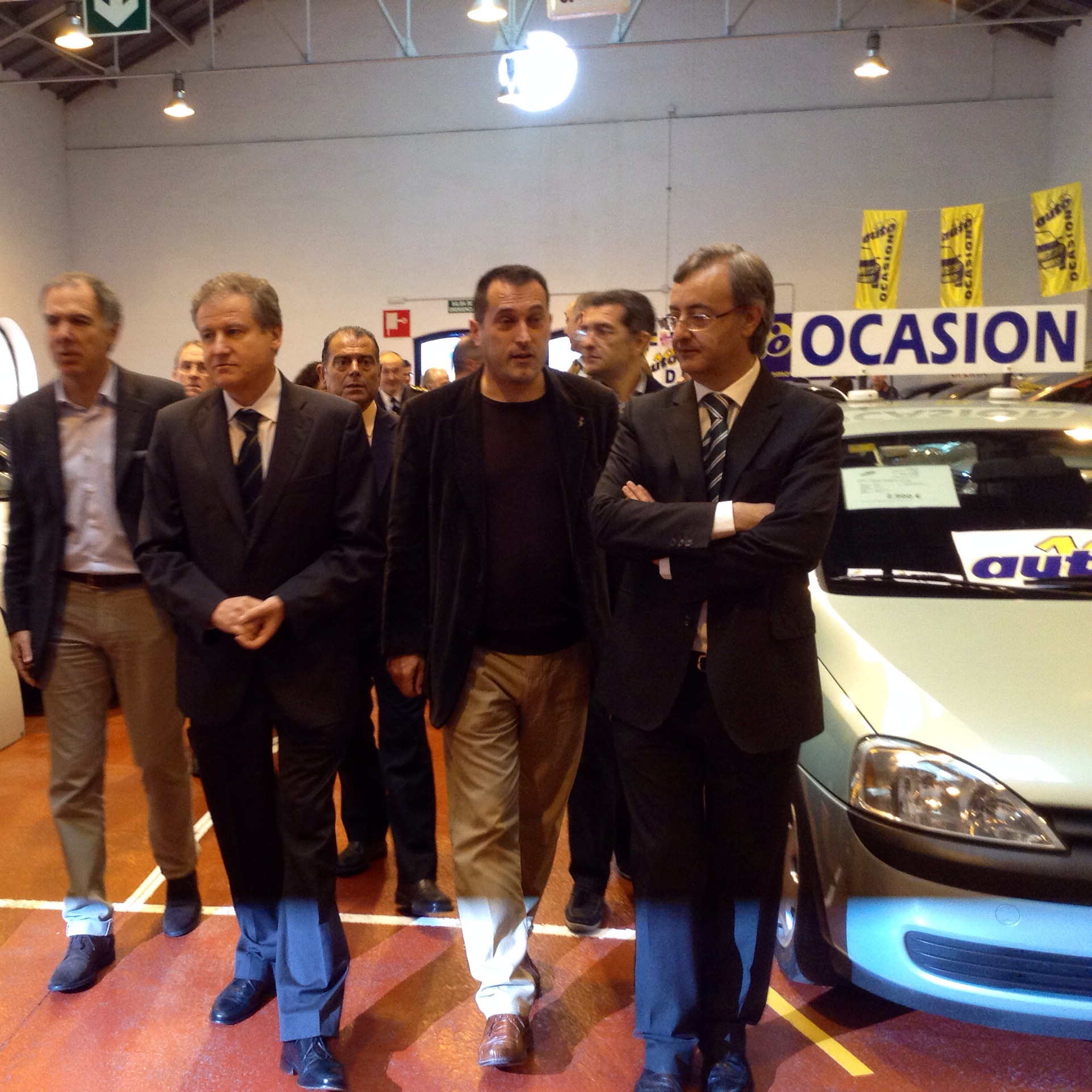 Pedro G. Carmona durante la inauguraci?n de la Feria del Veh?culo de Ocasi?n