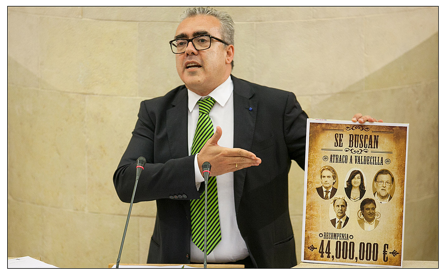 Pedro Hernando, portavoz regionalista.