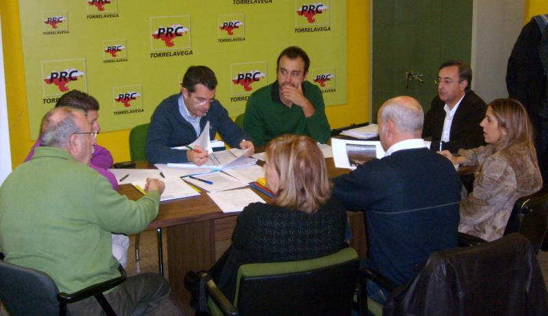 Reuni?n Grupo Municipal y vocales del PRC en la Junta Vecinal de Vi?rnoles