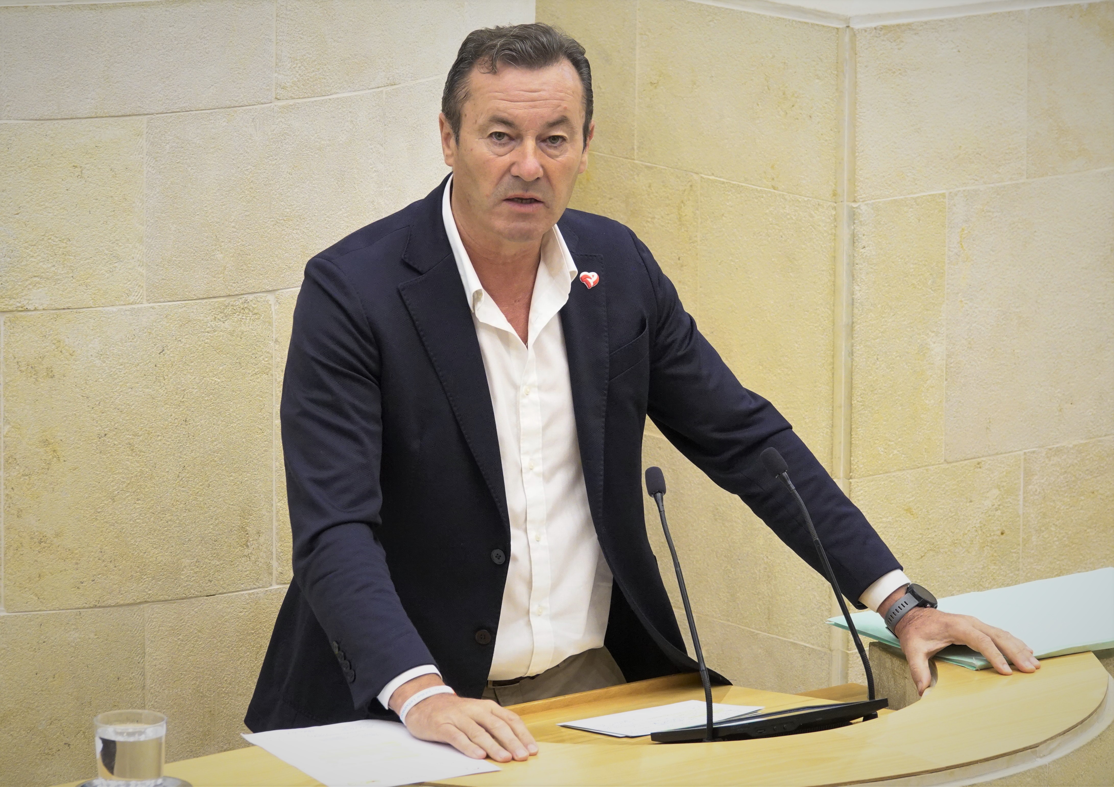 El diputado regionalista Guillermo Blanco