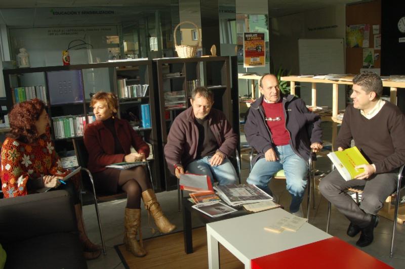 Concejales PRC reunidos representantes ONG