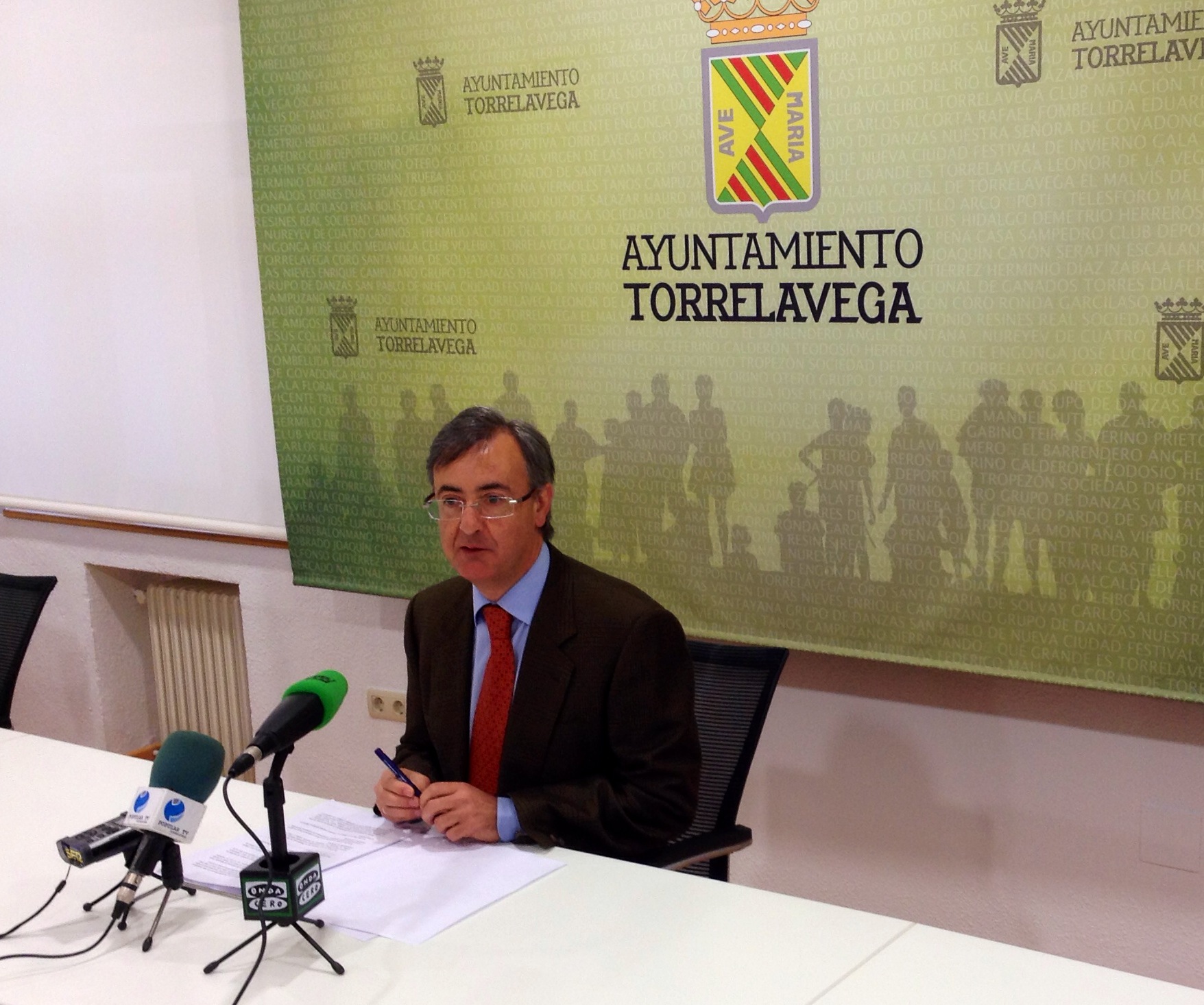 Pedro G. Carmona en rueda de prensa