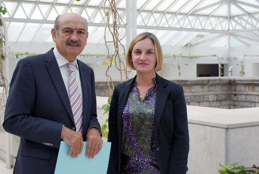 José María Mazón y Ana Obregón.
