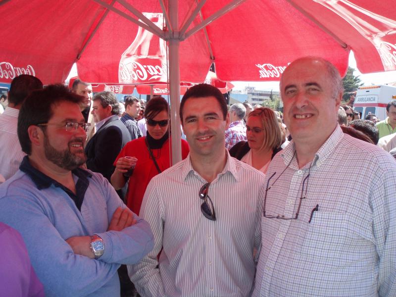 El Alcalde con los concejales