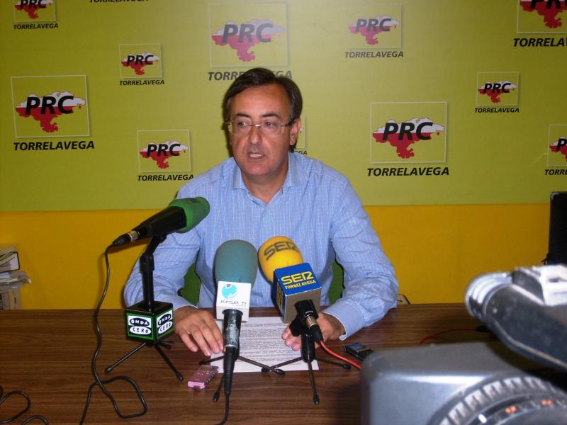 Pedro G. Carmona en rueda de prensa