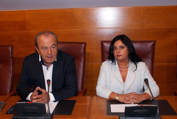 Javier L?pez Marcano y Alodia Blanco