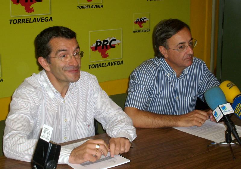 Pedro G. Carmona y Pedro P. Noriega en rueda de prensa
