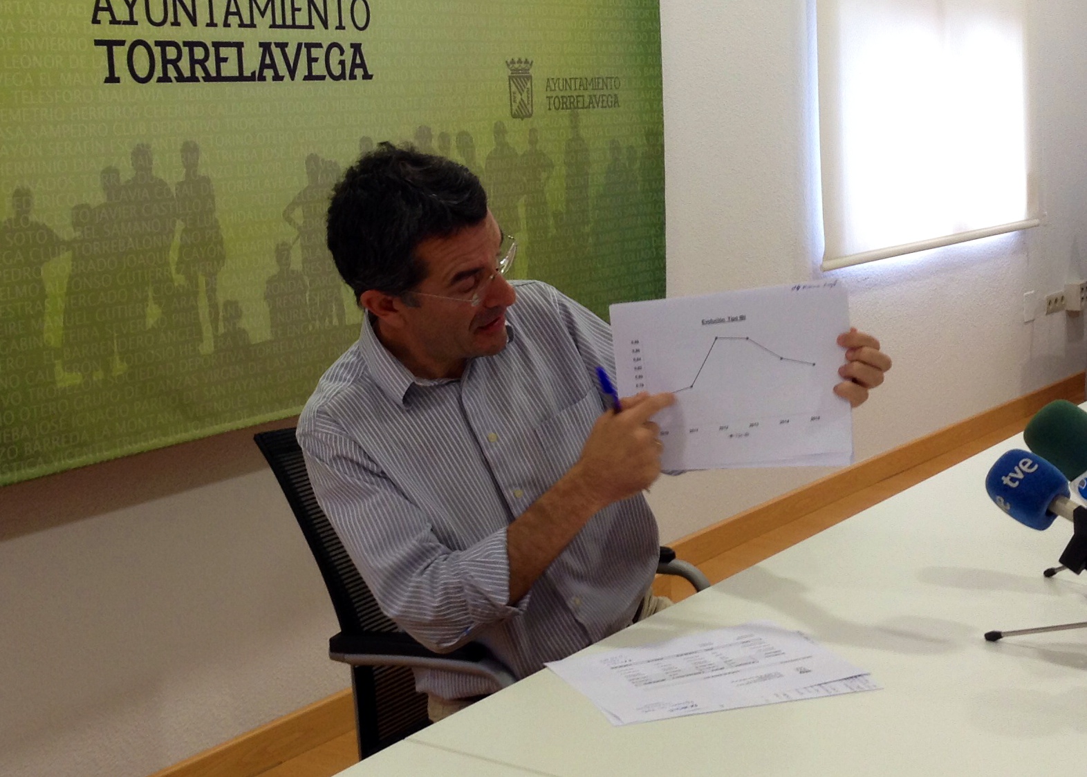 Pedro P. Noriega en rueda de prensa