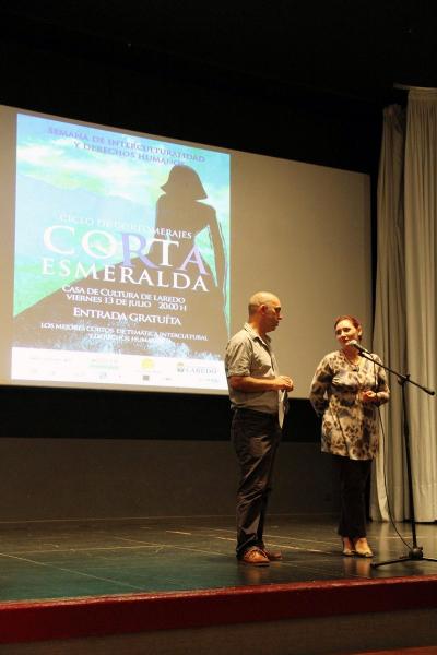 Pilar Santisteba durante la presentaci?n de la  Segunda Edici?n de 'Corta Esmeralda'