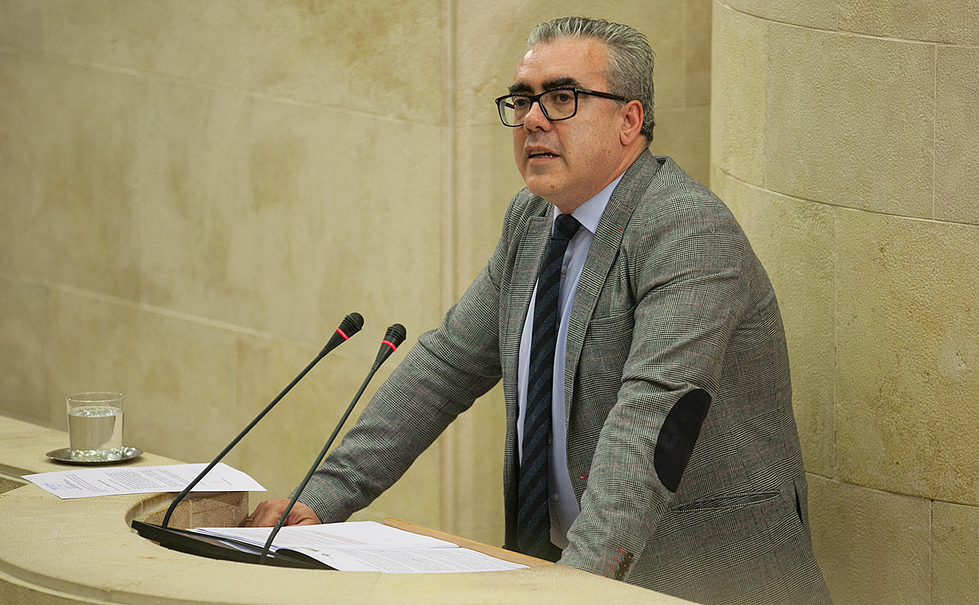 Pedro Hernando, portavoz parlamentario del PRC.