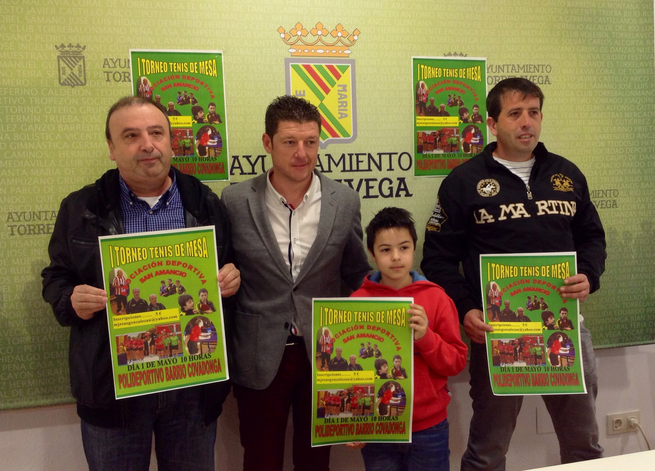 Presentaci?n del Torneo de Tenis de Mesa