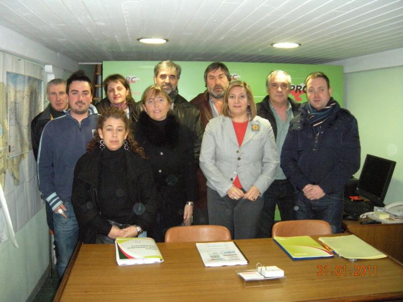 Miembros nuevo comite local PRC Camargo