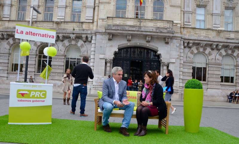 José Mª Fuentes-Pila, candidato a la alcaldía a Santander presenta el proyecto "Tú hablas"