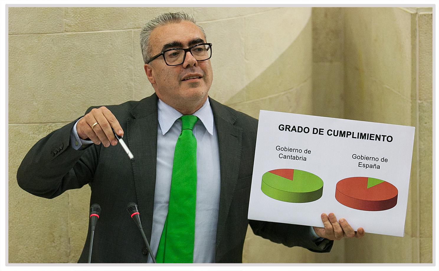 Pedro Hernando, portavoz parlamentario regionalista.