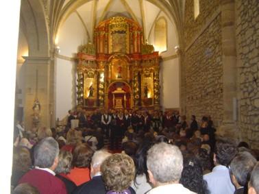 Coros en la iglesia