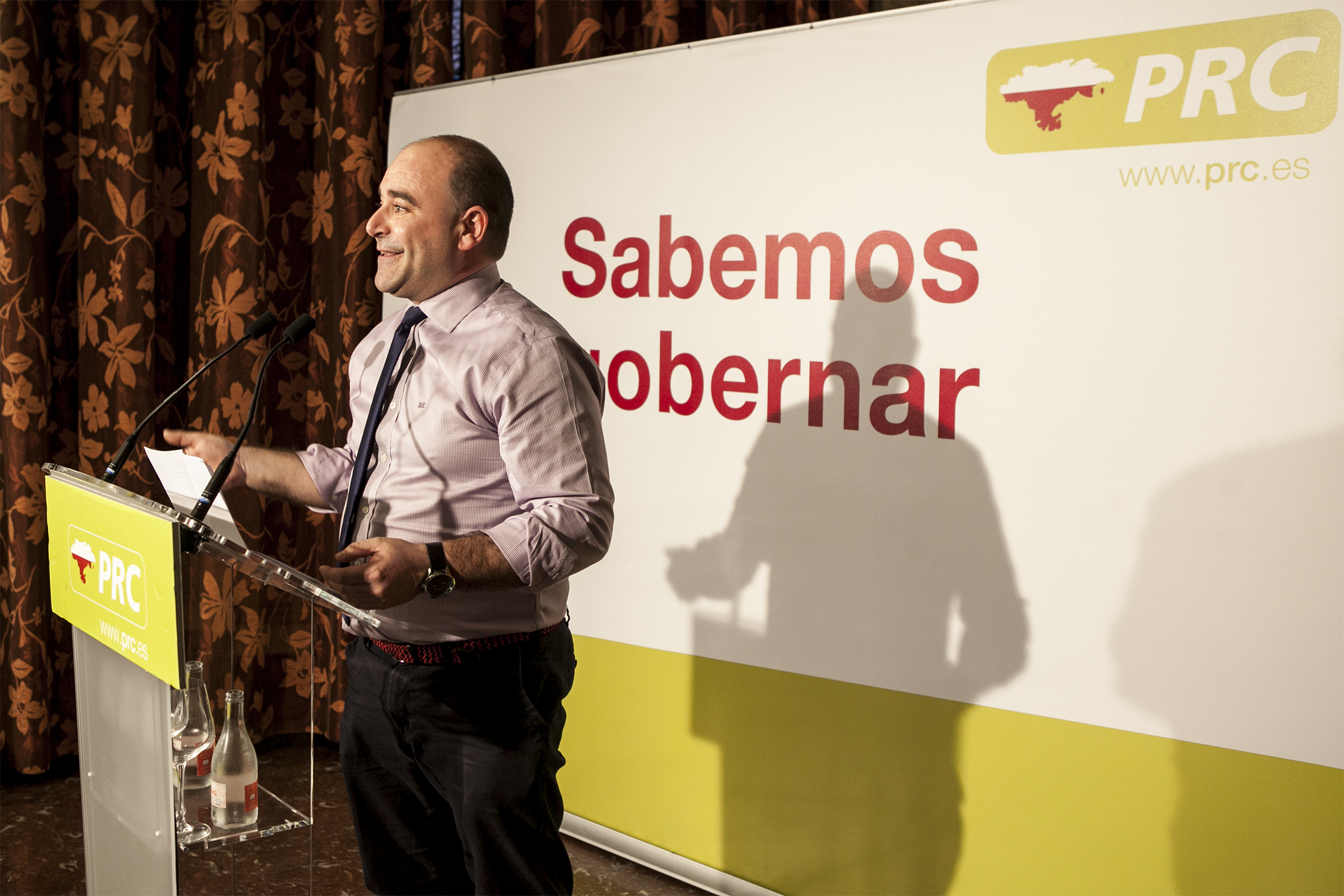Pedro Diego, portavoz regionalista en el Ayuntamiento de Laredo.