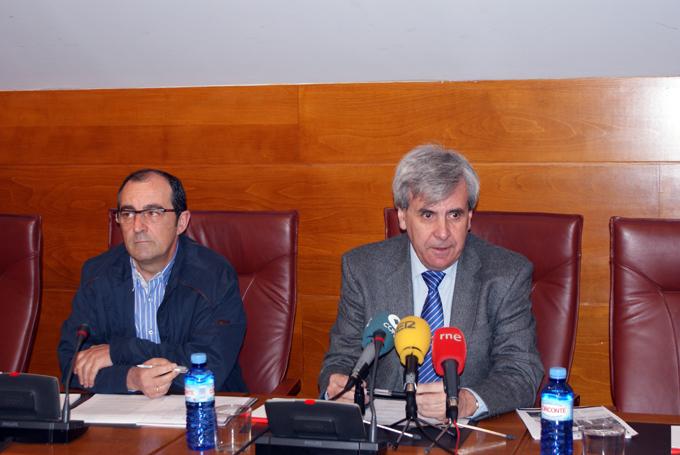 Rafael P?rez Tezanos, a la izquierda, y Rafael de la Sierra