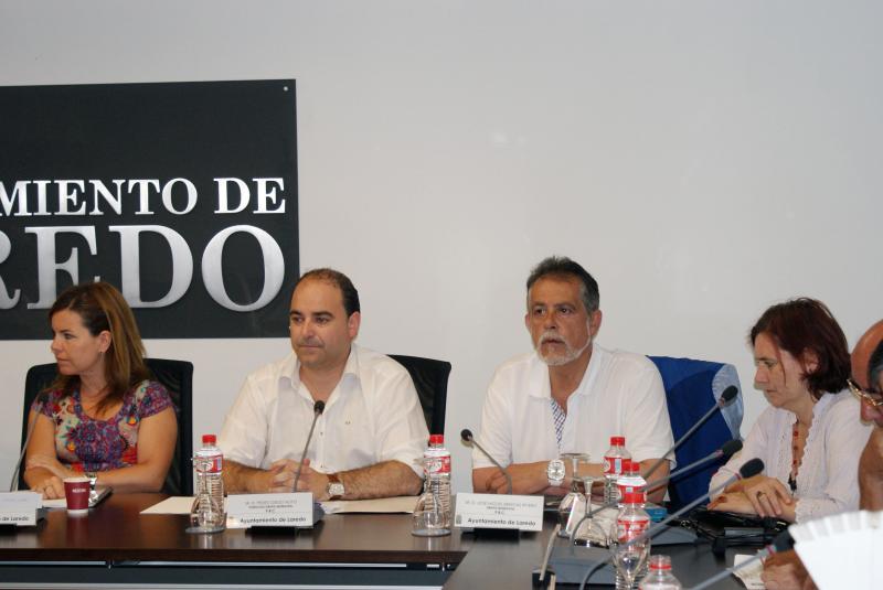 Los concejales del PRC durante la celebraci?n del Pleno