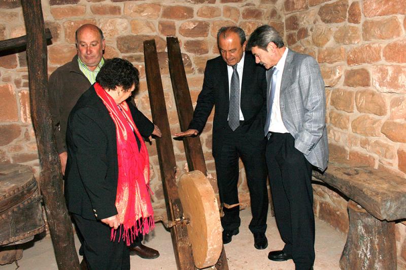 L?pez Marcano, durante su visita a Susilla