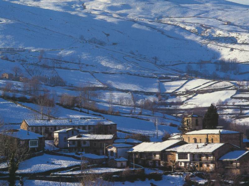 Vista del municipio de Luena