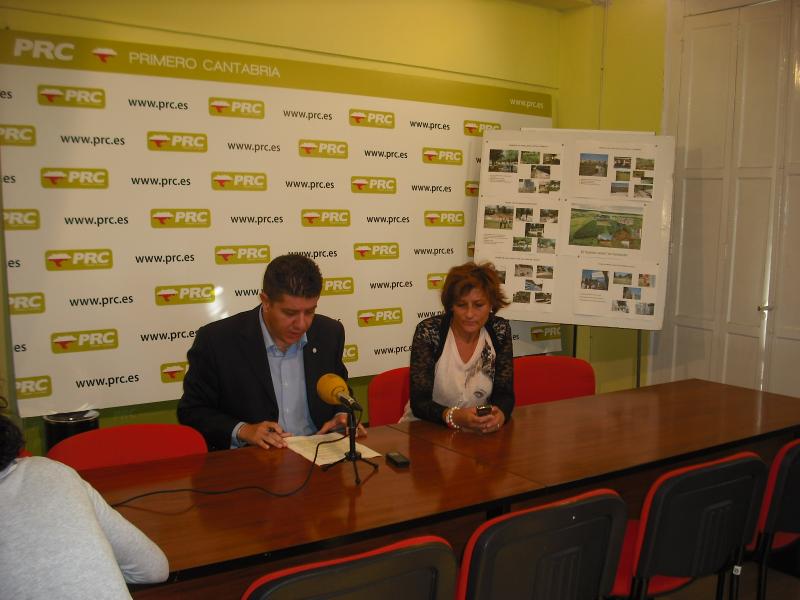 Sierra y Solanas en rueda de prensa