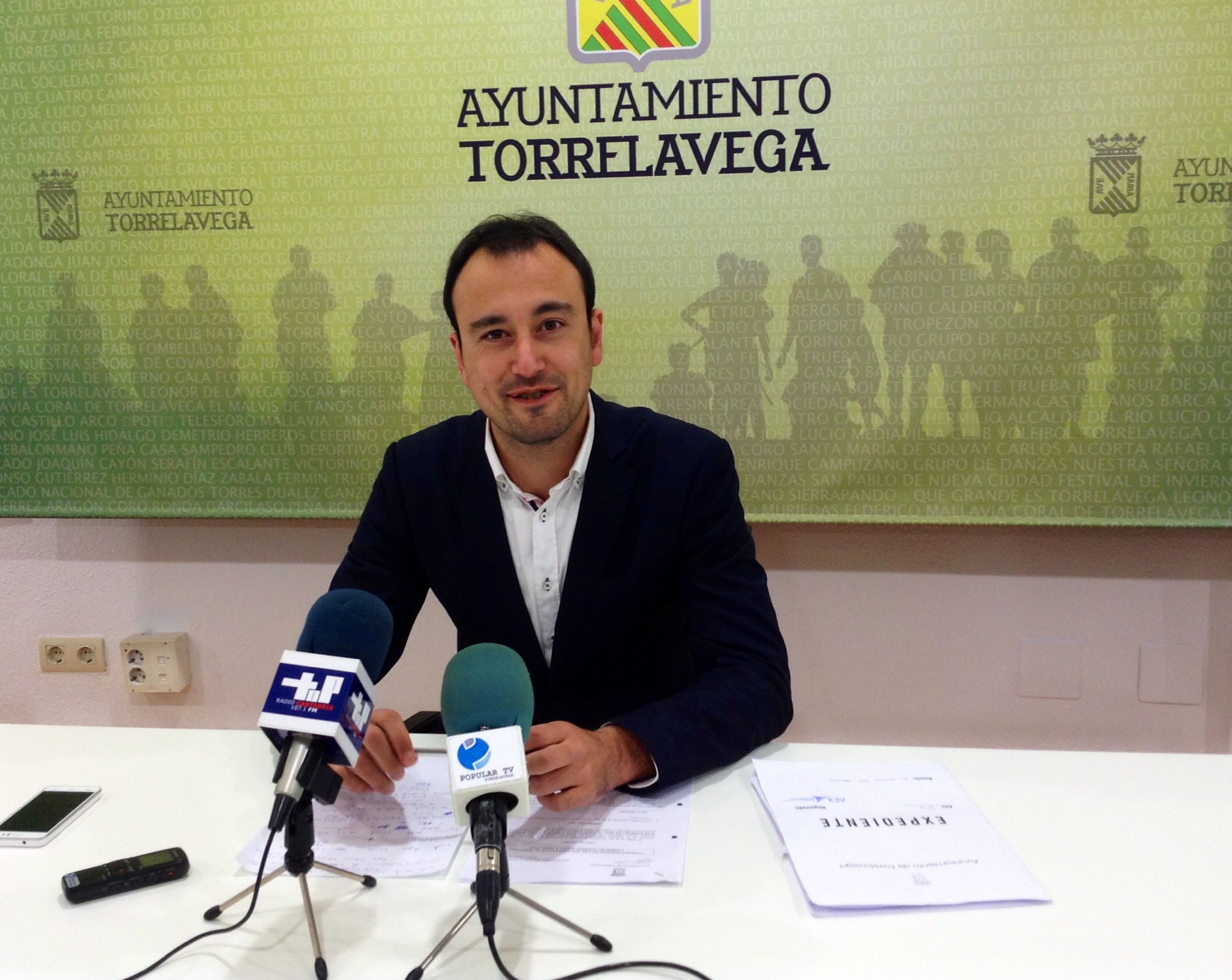 Javier L. Estrada, concejal de Empleo, Industria y Comercio
