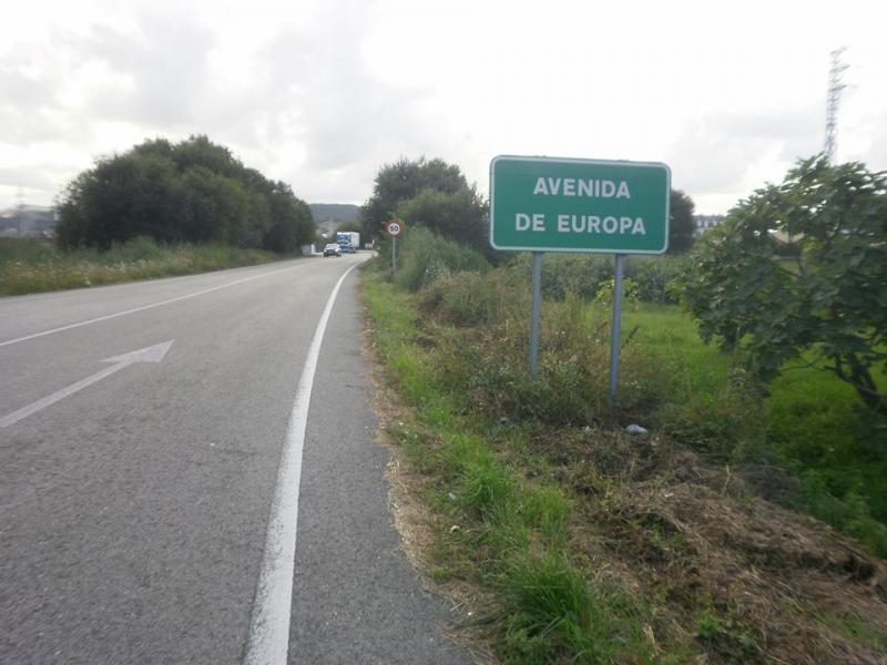 Avenida de Europa,una de las zonas propuestas por el PRC como reserva de suelo industrial