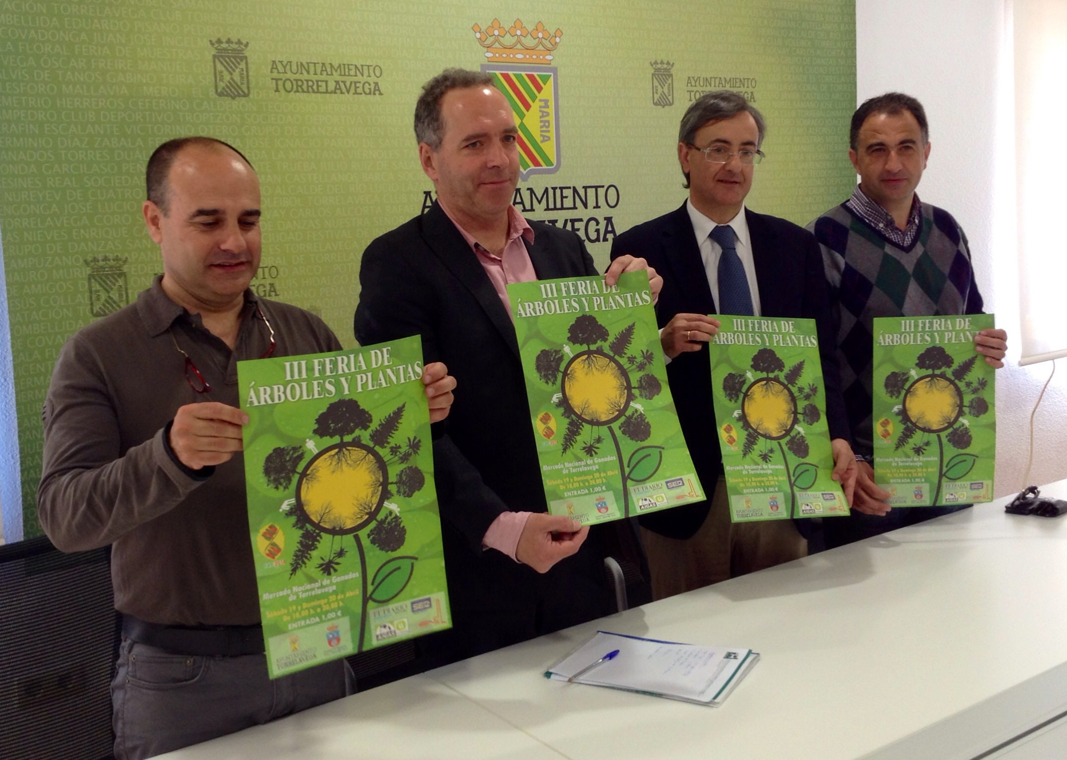 Presentaci?n de la III Feria de Plantas de Torrelavega