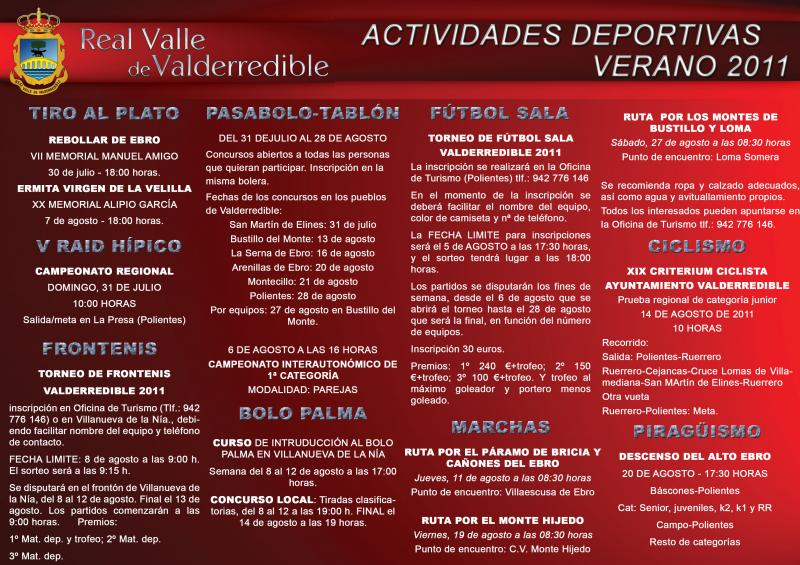 El V Raid Hí­pico de Valderredible y Campeonato Regional tendrán lugar el próximo domingo 31 de julio