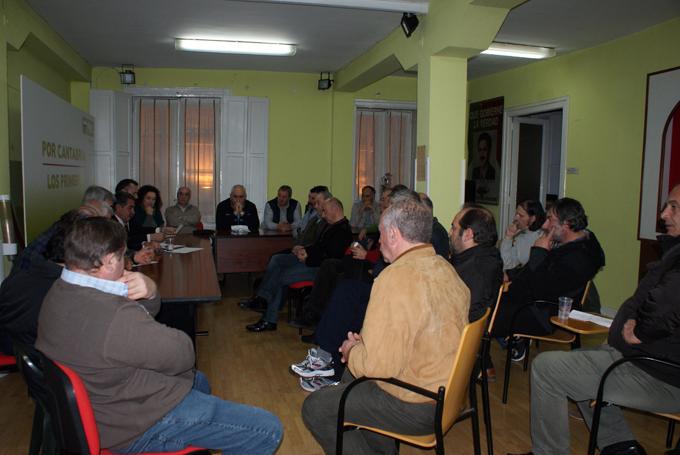 Alcaldes del PRC en la reuni?n de ayer