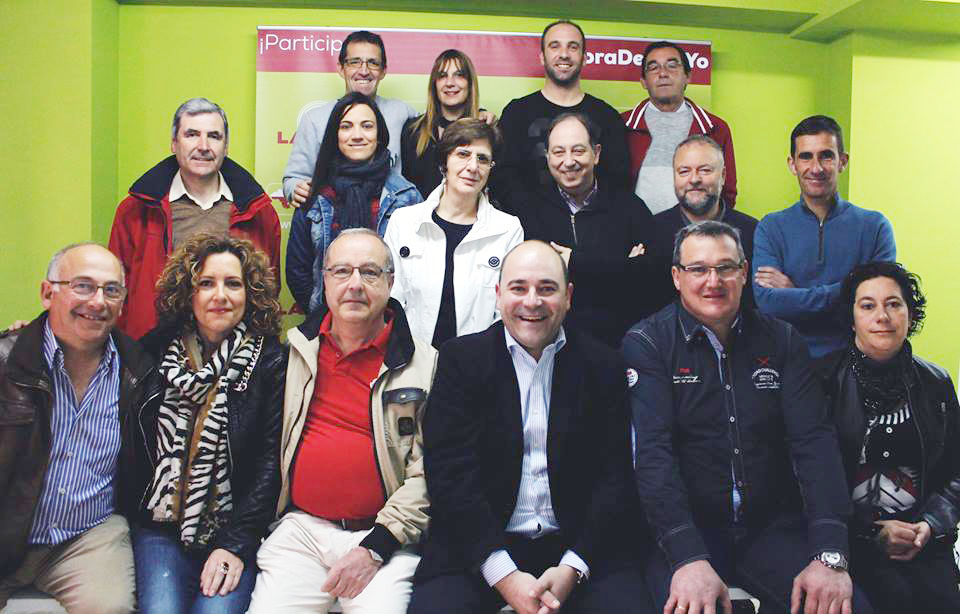 Integrantes de la candidatura regionalista