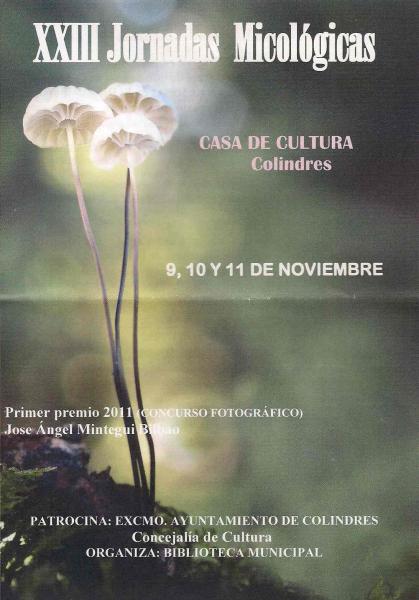 23? Jornadas Micol?gicas de Colindres 2012