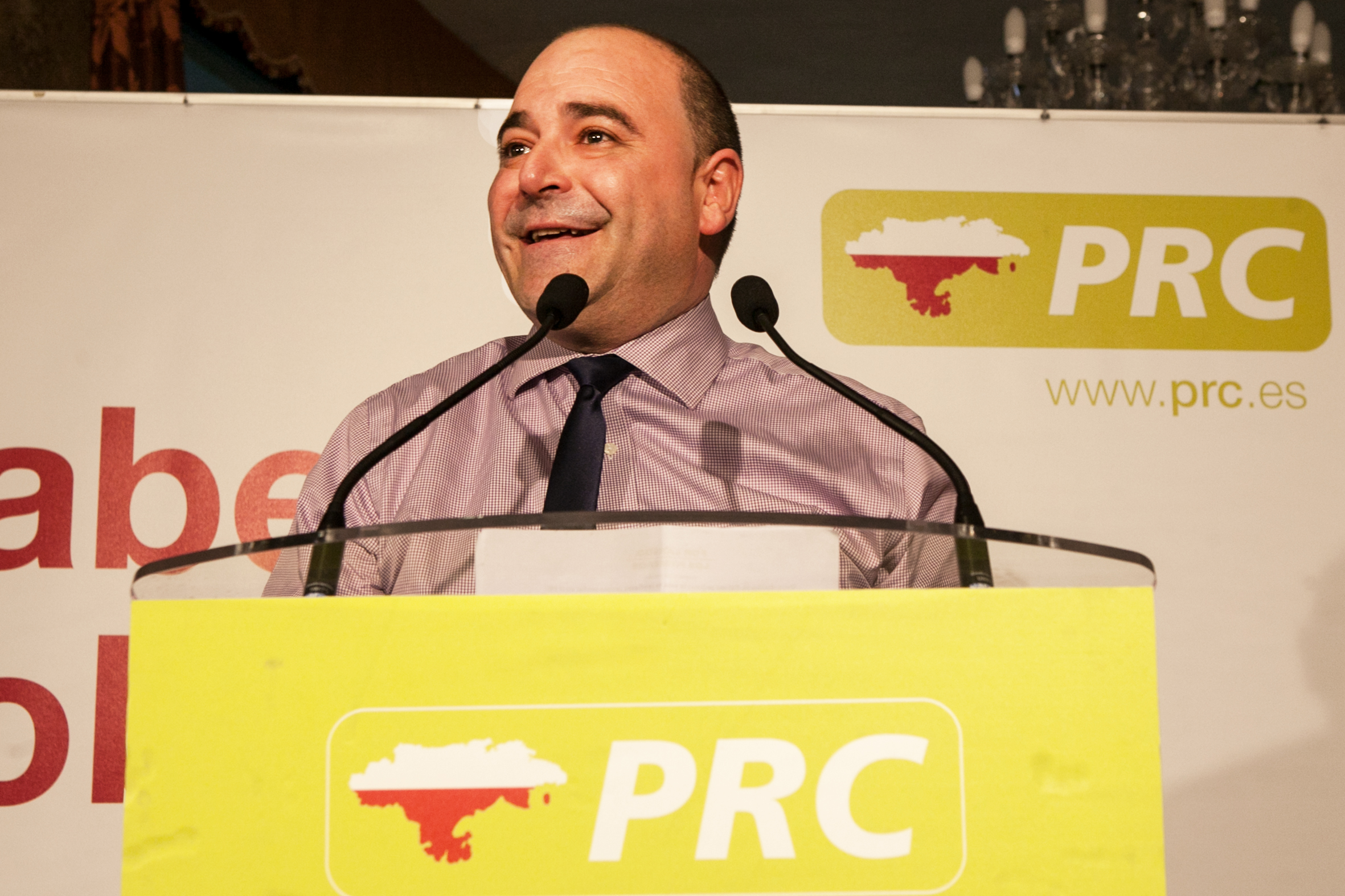 Pedro Diego, portavoz PRC Laredo.
