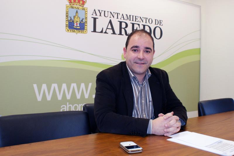 Pedro Diego Hoyo, primer Teniente de Alcalde y concejal de Cultura del Ayuntamiento de Laredo