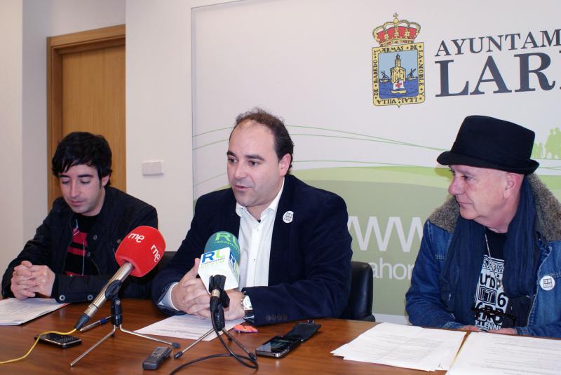 De izquierda a derecha, Jes?s Col?s, Pedro Diego y Luis S?nchez
