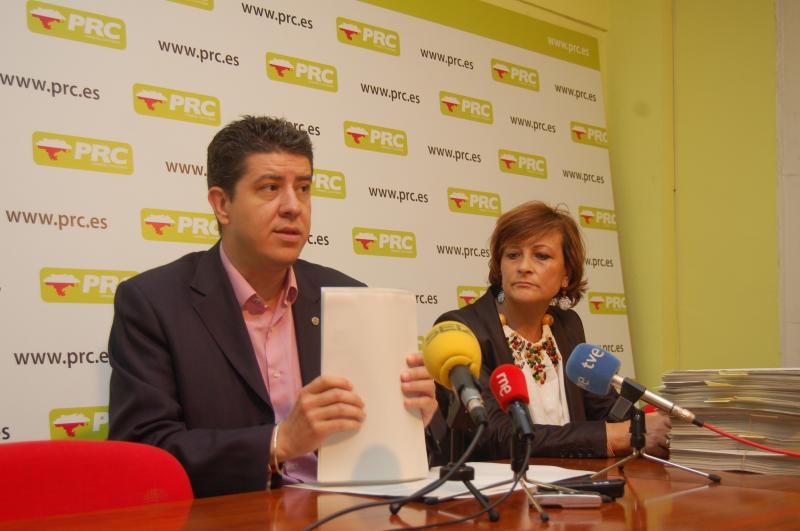 Sierra y Solanas en rueda de prensa