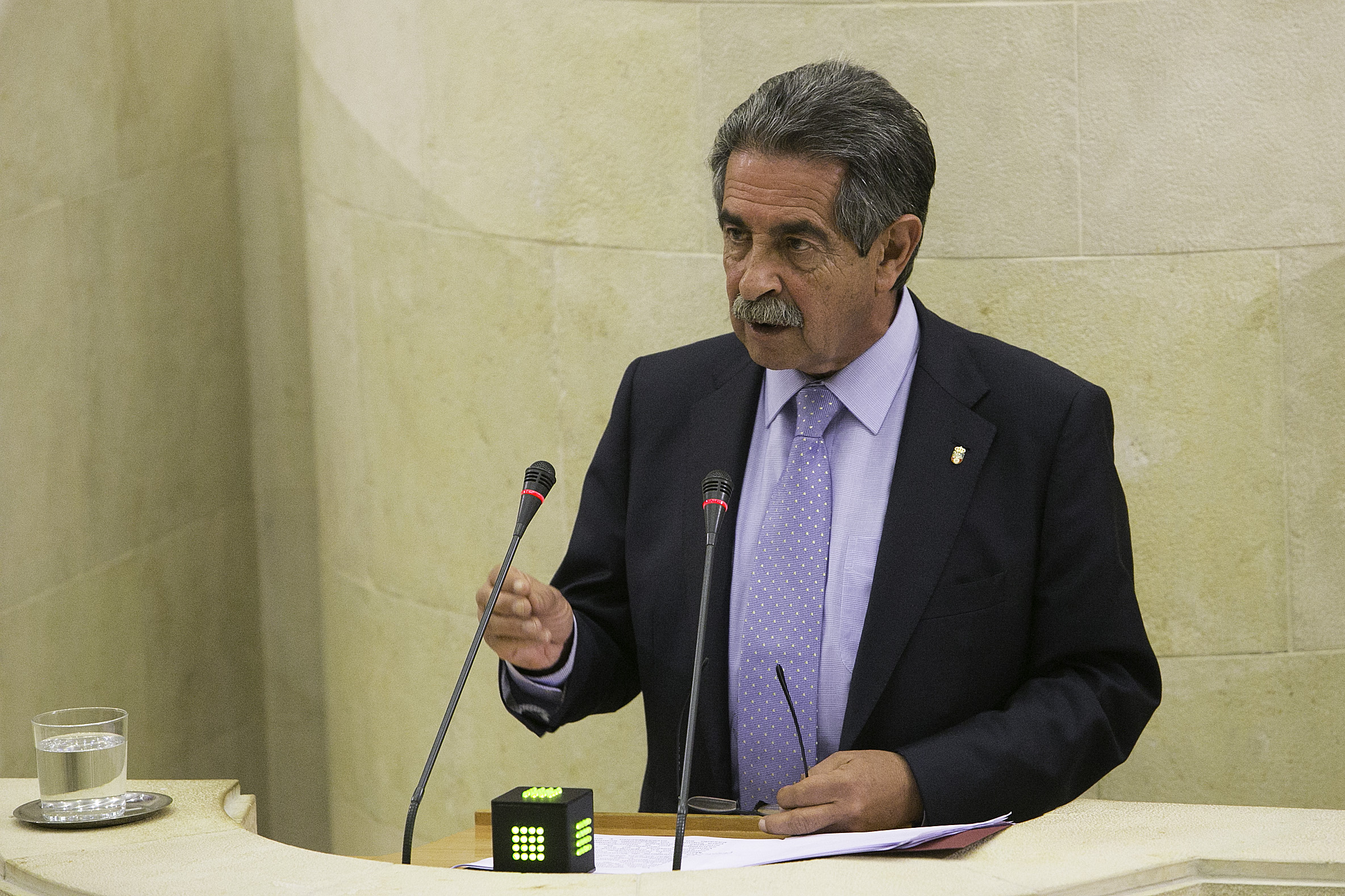 Miguel Ángel Revilla, presidente de Cantabria. (Foto/archivo: Lara Revilla).
